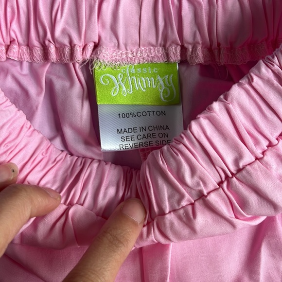 Classic Whimsy Check shirt and short set with bows! - Picture 5 of 5